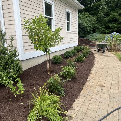 Mulching & Lawn Install Newton CT - Brothers outdoor Services